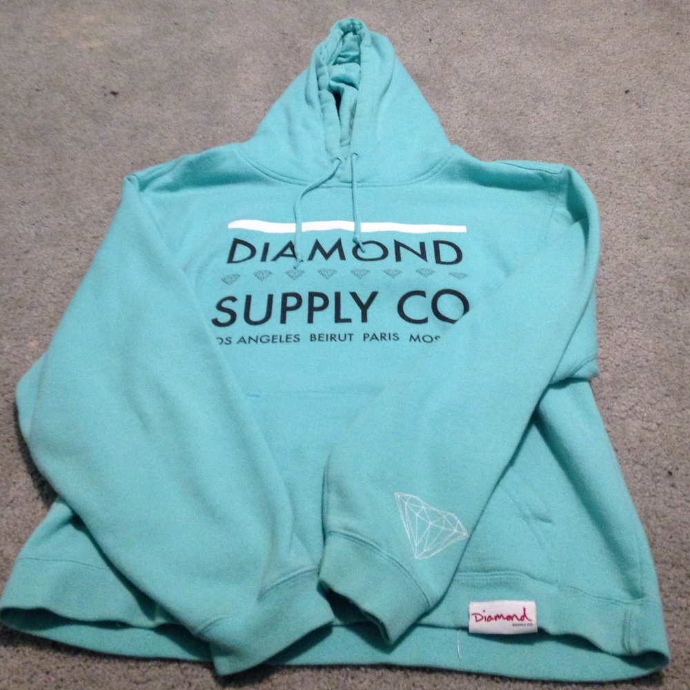 Diamond Suppy Co. Tiffany Blue Sweatshirt